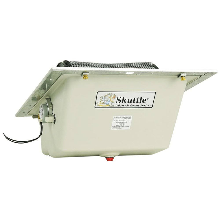 Skuttle Drum Humidifier for Under-Duct Installation with 17 GPD Capacity