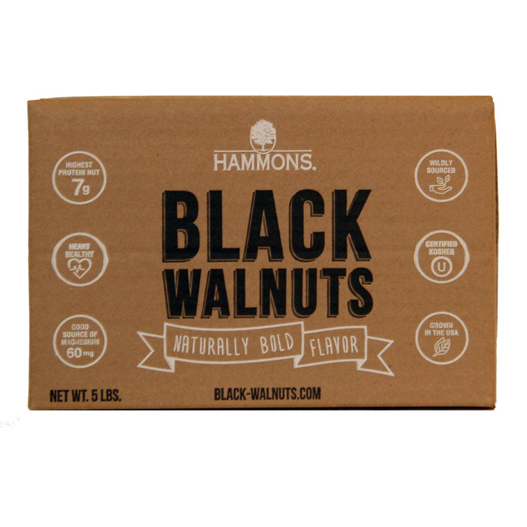 Hammons Fancy Large Black Walnut Kernels, 5 lb